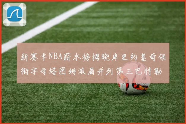 新赛季NBA薪水榜揭晓库里约基奇领衔字母塔图姆浓眉并列第三巴特勒排名第十